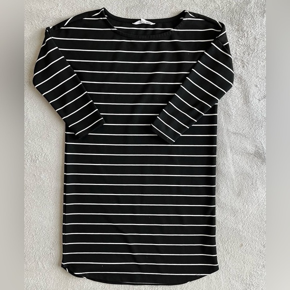 Bb Dakota Striped ponte shift Dress Size XS - Picture 2 of 9